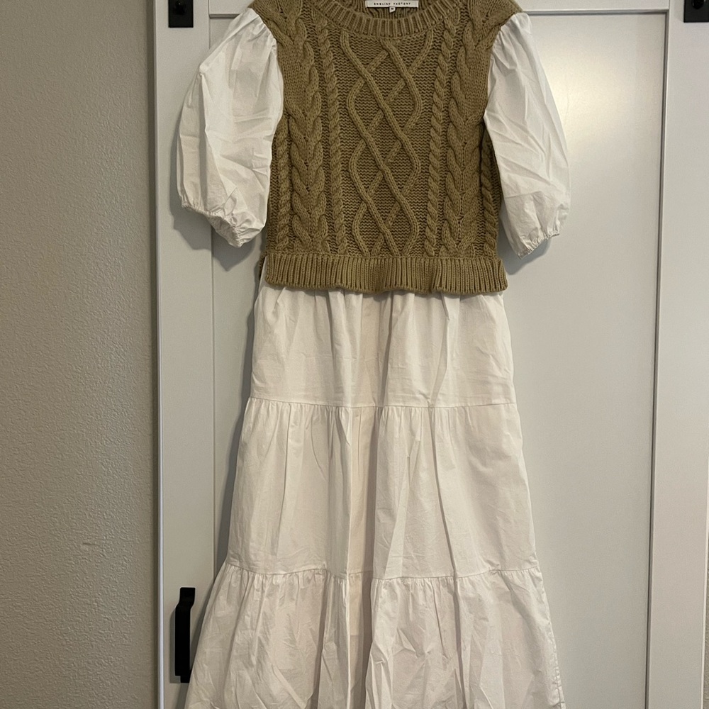 Anthropology maxi dress